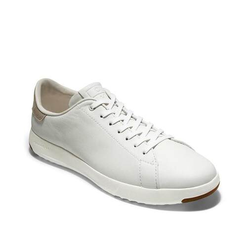 Cole Haan/可汗男休闲板鞋小白鞋真皮低帮系带网球鞋运动户外春秋