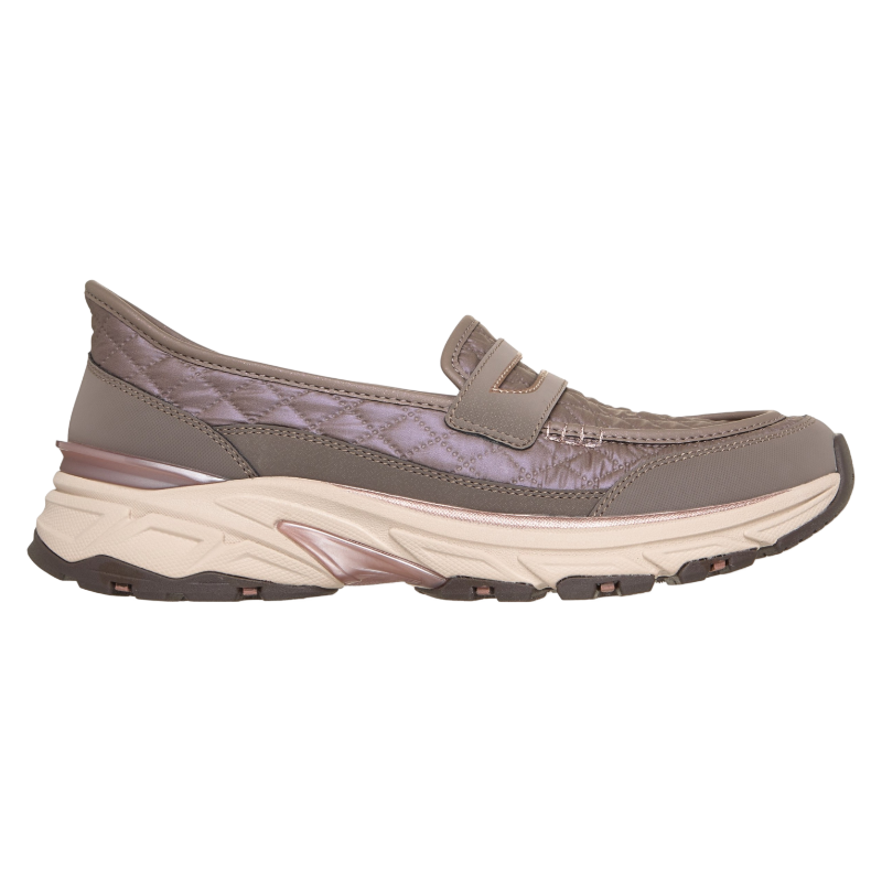 Skechers斯凯奇女鞋乐福鞋一脚蹬瓢鞋Stamina Sport系列运动支撑