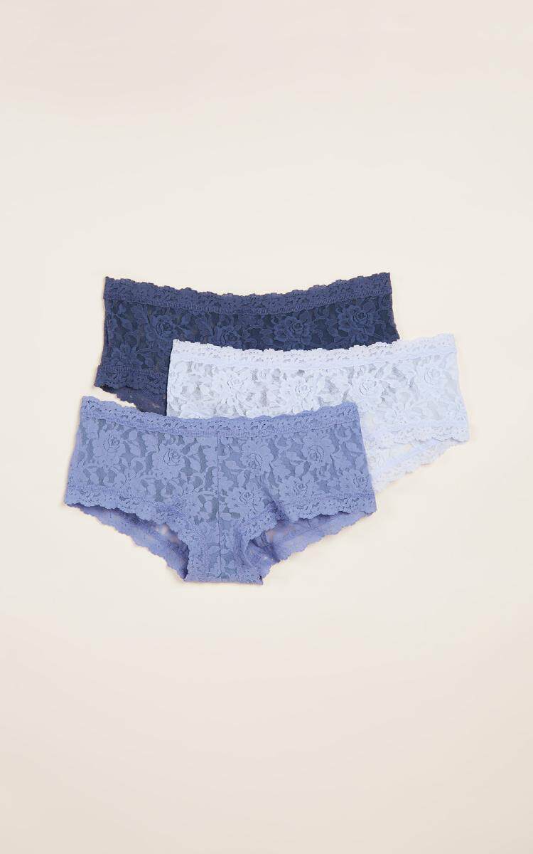 hanky panky女内裤三条装纯棉舒适亲肤经典正品s005p