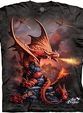 The Mountain男女T恤3d动物图案夏季短袖圆领吸汗透气正品103279