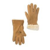 UGG女士手套冬季 分指柔软羊皮手套保暖休闲防风耐磨骑行滑雪户外