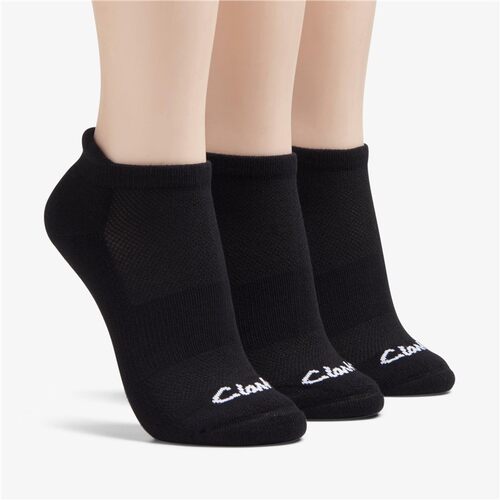 clarks其乐男袜中筒袜3双装轻薄透气运动袜吸湿排汗春夏26177553