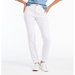 百搭正品 L.L. TA509466 棉质舒适时尚 纯色修身 Bean 宾恩女士休闲裤