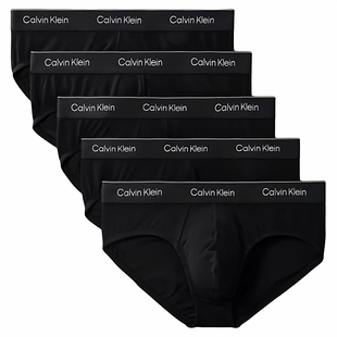 Klein男士 美版 内裤 棉质5条三角内裤 吸汗防臭送男友 CK内裤 Calvin
