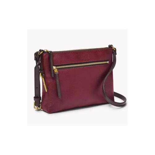 Fossil/化石女包单肩斜挎包小方包拉链实用百搭正品72376460457