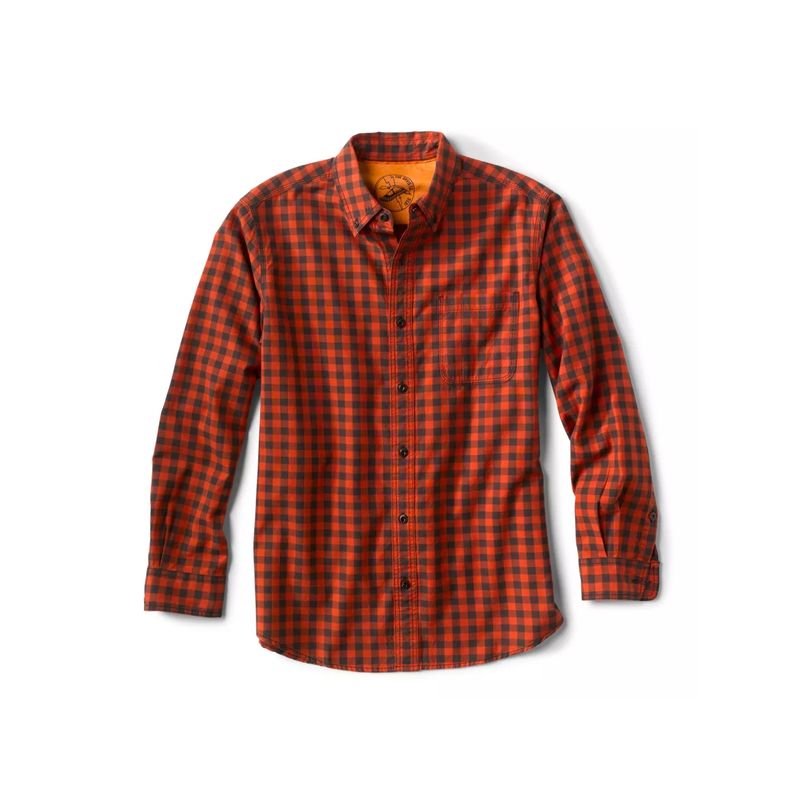 Orvis男外套上衣长袖衬衫