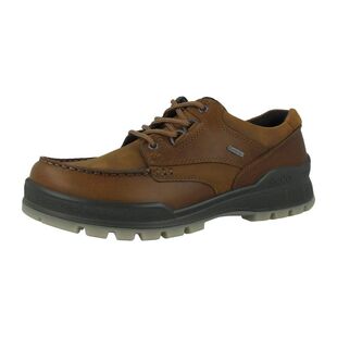 Ecco爱步男鞋工装鞋防滑真皮耐穿Track II防水户外徒步鞋做旧耐磨