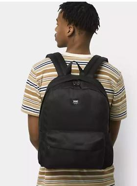 VANS男女双肩背包棋盘格校园书包便携时尚旅行男包女包正品34587