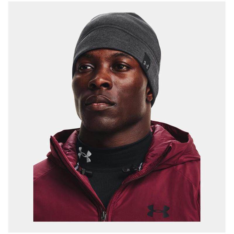 under armour/安德玛男子运动帽抓绒毛线帽纯色春秋正品1365919