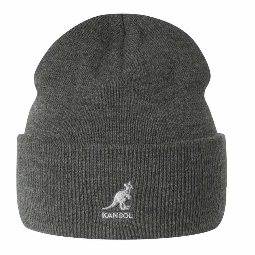 kangol/袋鼠帽子男女毛线帽包头挽边logo纯色百搭秋冬正品661495