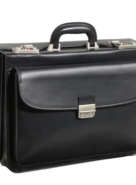 Amerileather男包公文包多隔层商务办公手提包密码箱皮包文件包