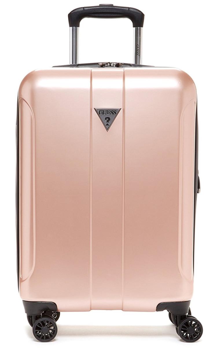 guess女士玫瑰金20寸旅行箱