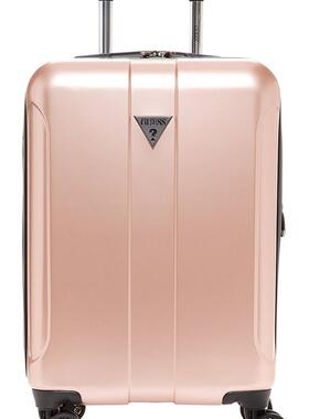 GUESS女士玫瑰金轻量20寸8轮旅行箱行李箱美国直邮F6893980