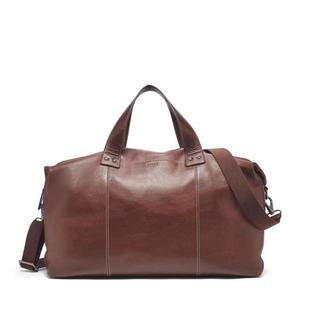 Fossil SBG1265001 化石男包手提单肩包大号旅行包真皮复古正品