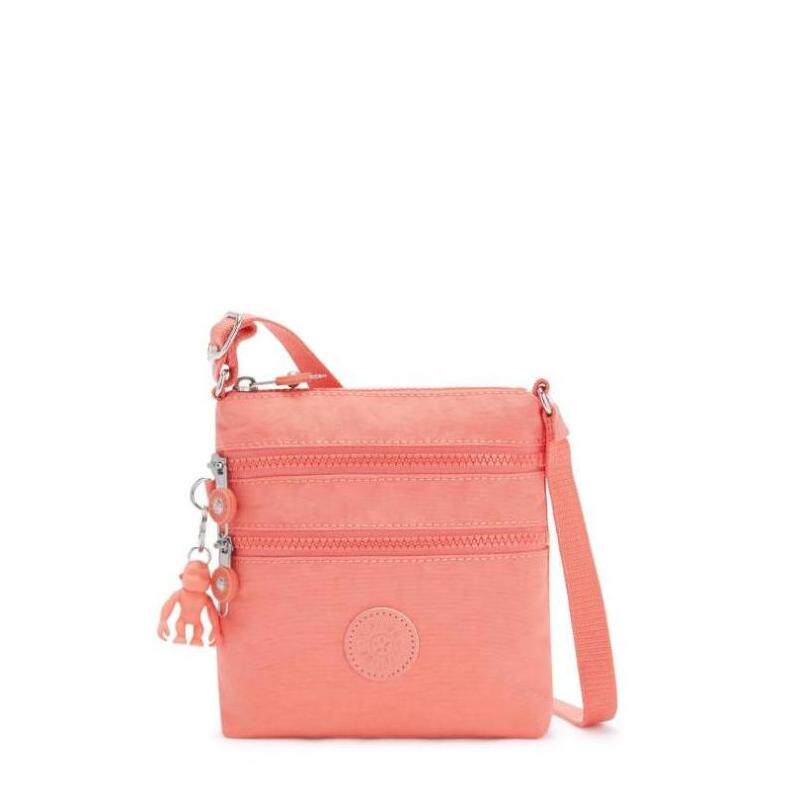 Kipling/凯浦林女斜挎包手机包迷你尼龙多层休闲包正品AC7098