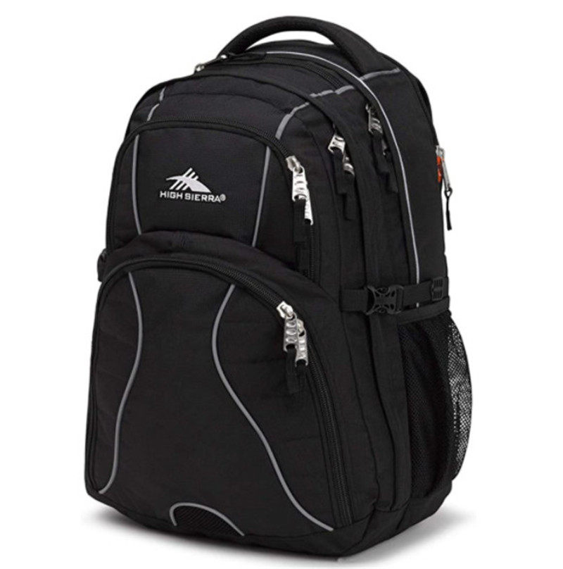 high sierra高山男双肩背包大容量学生电脑旅行书包正品550141041
