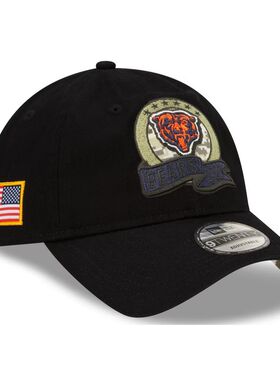 NFL男帽棒球帽Chicago Bears遮阳透气刺绣可调节防风正品1677810