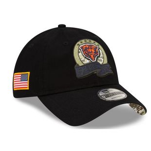 NFL男帽棒球帽Chicago Bears遮阳透气刺绣可调节防风正品1677810