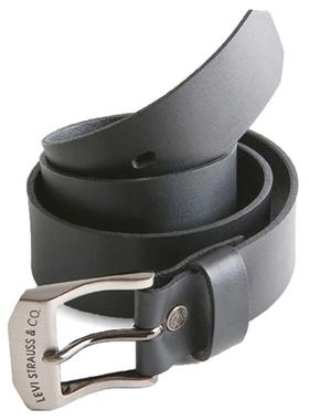 Levi's李维斯男士腰带针扣真皮38mm时尚休闲潮牌正品JX Beveled