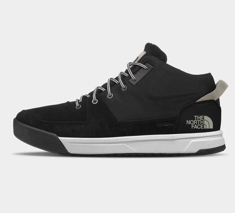 北面男户外休闲反绒棉鞋高帮冬季