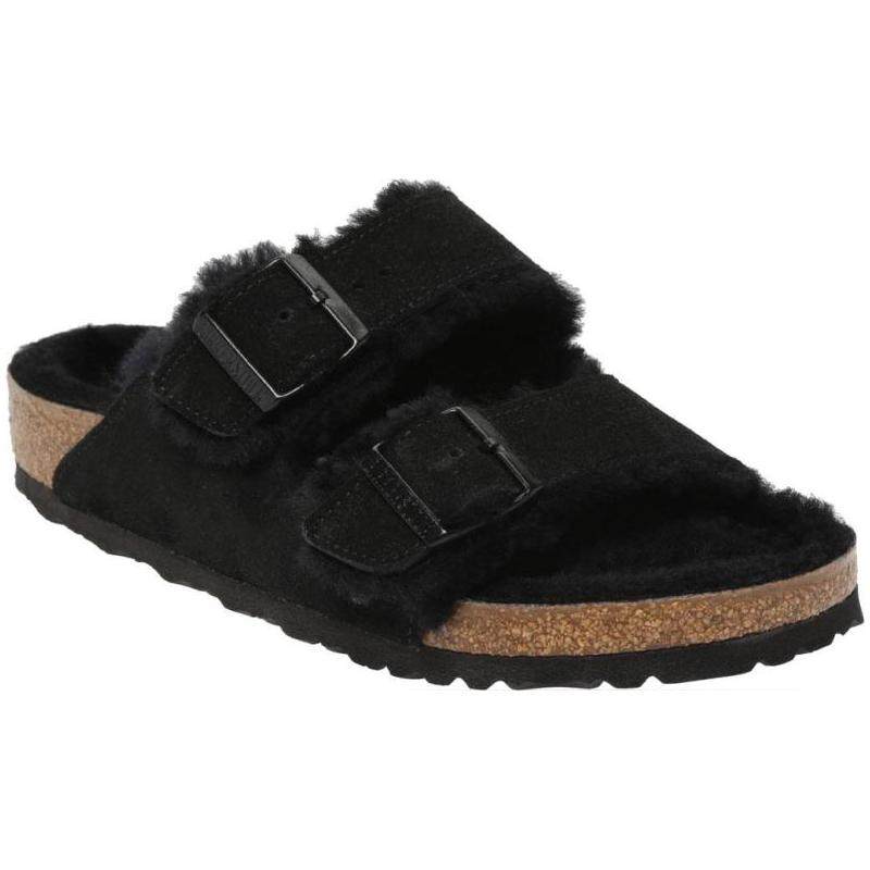 Birkenstock勃肯勃肯男鞋拖鞋软木外穿反绒休闲减震加绒892505