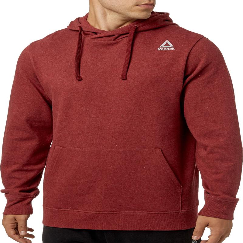 Reebok/锐步男卫衣长袖纯色连帽套头简约休闲美国直邮4416319