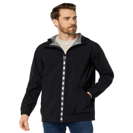 UGG男外套连帽夹克中长款防水春秋外搭简约风衣防风户外徒步登山