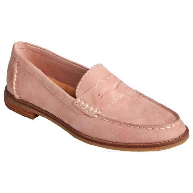 sperry top-sider女鞋乐福鞋时尚平跟弹力套脚缝线正品892399