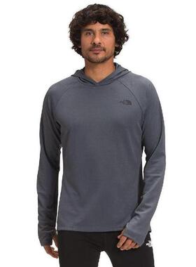 THE NORTH FACE/北面男子连帽衬衫柔软吸汗灰色舒适正品TNFZAX3