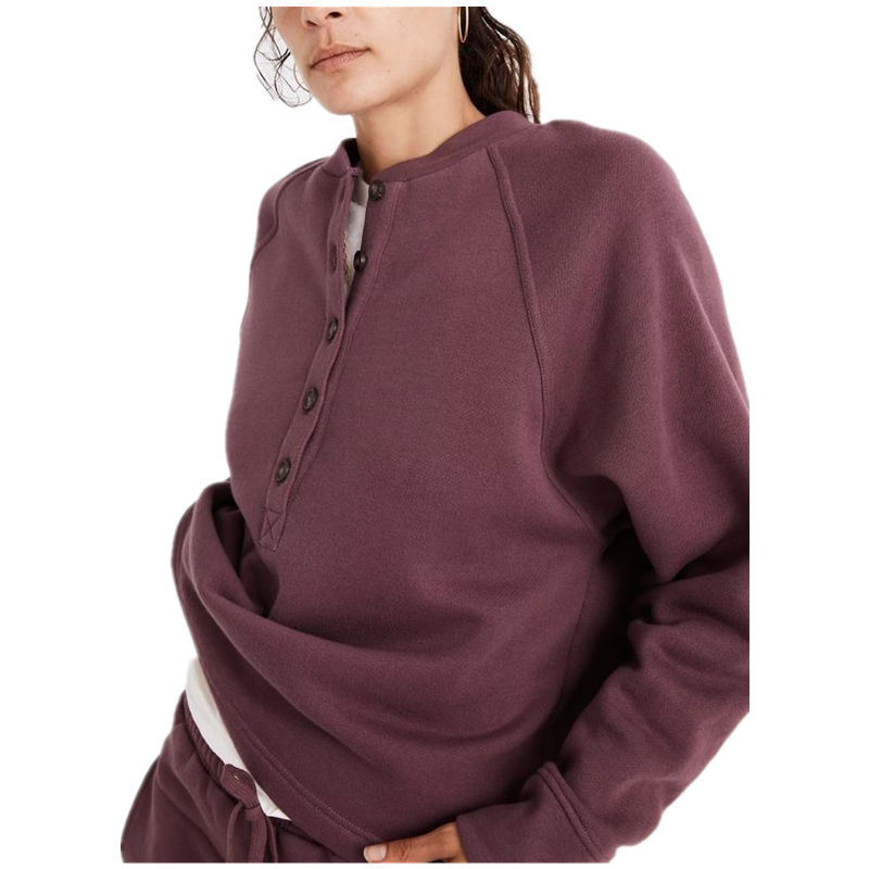Madewell/美德威尔女士卫衣长袖圆领套头上衣宽松时尚休闲潮流,运动服/休闲服装,运动卫衣/套头衫,淘宝优惠券,粉丝福利购,淘宝优惠卷