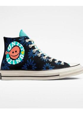 Converse/匡威男鞋休闲鞋系带印花中帮Chuck 70透气正品172824C