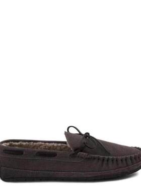MINNETONKA/迷你唐卡男豆豆鞋社会鞋一脚蹬橡胶鞋底正品22224150