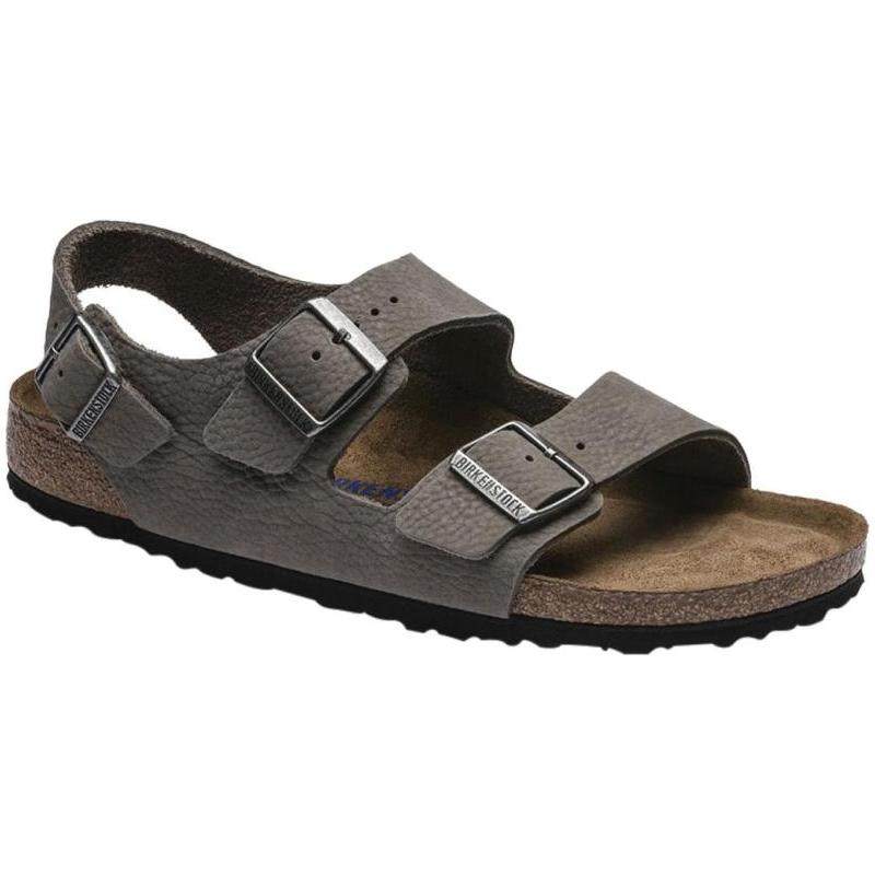 Birkenstock勃肯勃肯男鞋拖鞋夏季软木外穿可调节磨砂皮892488
