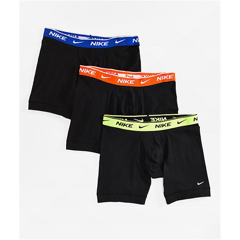 Nike/耐克男3条装平角内裤运动短裤休闲宽松吸汗透气亲肤舒适正品