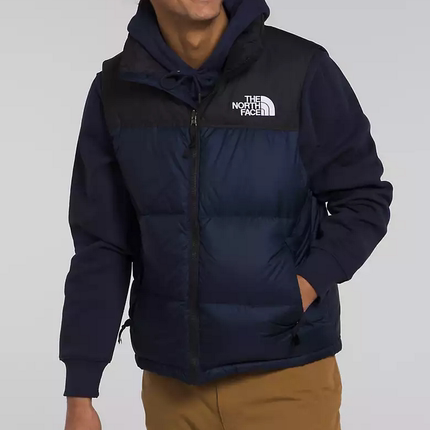 THE NORTH FACE/北面男羽绒马甲经典黑色青年保暖立领正品108279