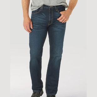 直筒经典 9WRGADT 时尚 牛仔裤 休闲长裤 威格男裤 耐磨潮正品 Wrangler