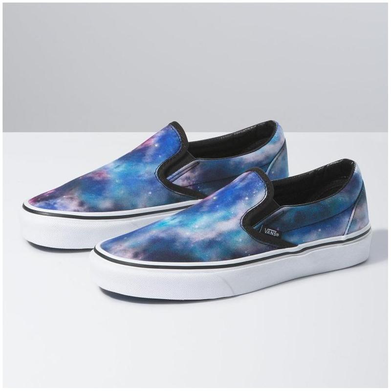 vans/范斯女运动滑板鞋套脚帆布鞋星空色百搭简约正品4294580