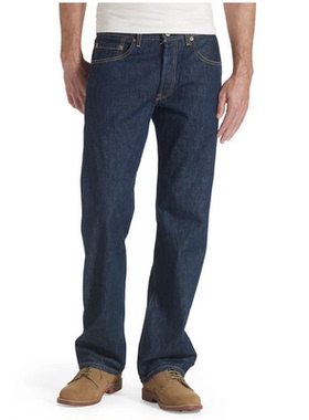 Levi's李维斯男裤牛仔裤501 Original纯棉长裤休闲春秋纽扣款门襟