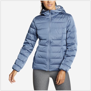 EDDIE BAUER/艾迪堡女羽绒服短款连帽保暖正品i06 792 0759
