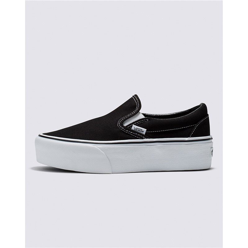 VANS/范斯男女情侣款帆布板鞋厚底低帮经典舒适一脚蹬春夏正品图片