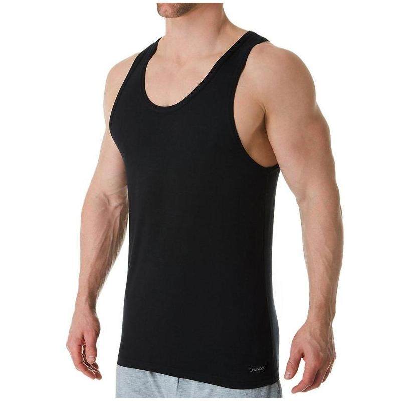 calvin klein男ck背心纯色透气速干基础款透气春夏正品h300417