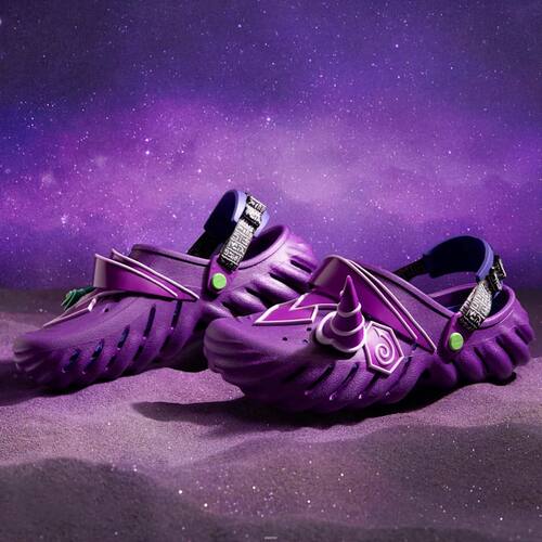 Crocs/卡骆驰游戏王黑魔术师联名洞洞鞋沙滩鞋包头凉拖男女同款