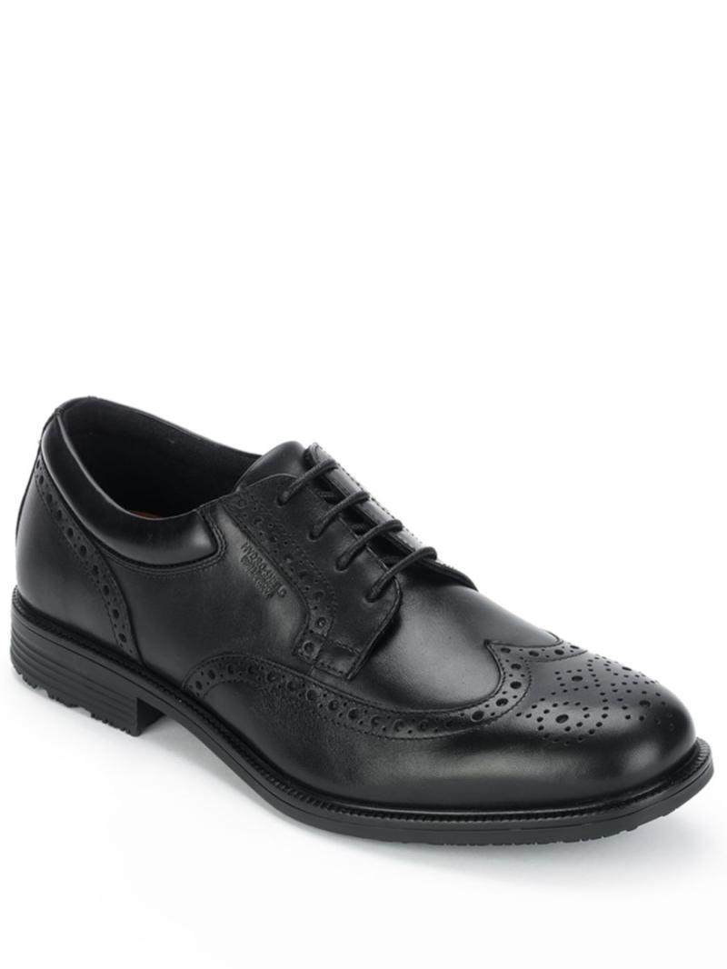 Rockport/乐步男低帮鞋正装皮鞋系带圆头商务L2007T正品