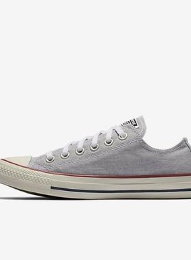 Converse/匡威男鞋低帮帆布鞋水洗布透气耐磨轻便美国直邮159541F