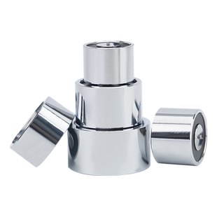 伊莱科顶针电磁铁小微型防剩磁24v12v工业吸盘式无剩磁紫铜线圈