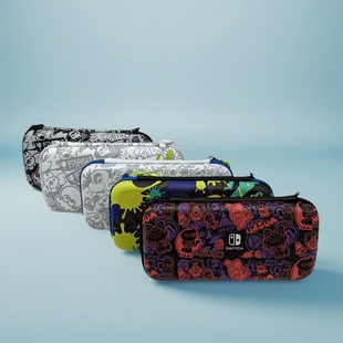 喷射战士3斯普拉遁3限定主题款 switch收纳包OLED主机游戏机收纳包