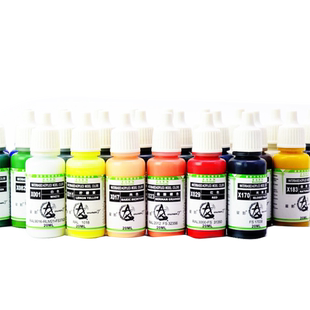 diy手工油漆AV水性漆气味小模型油漆手涂保护漆珐琅漆模型漆