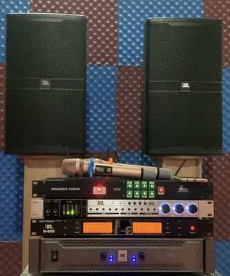 JBLKP4012音响家用全套设备K歌影院专业12寸会议咖啡馆套装音响