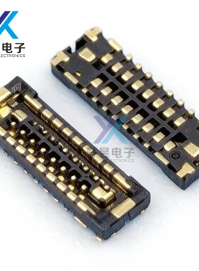 OK-114GF016-35 0.35MM 间距 16Pin 母座 亚奇 全新原装连接器