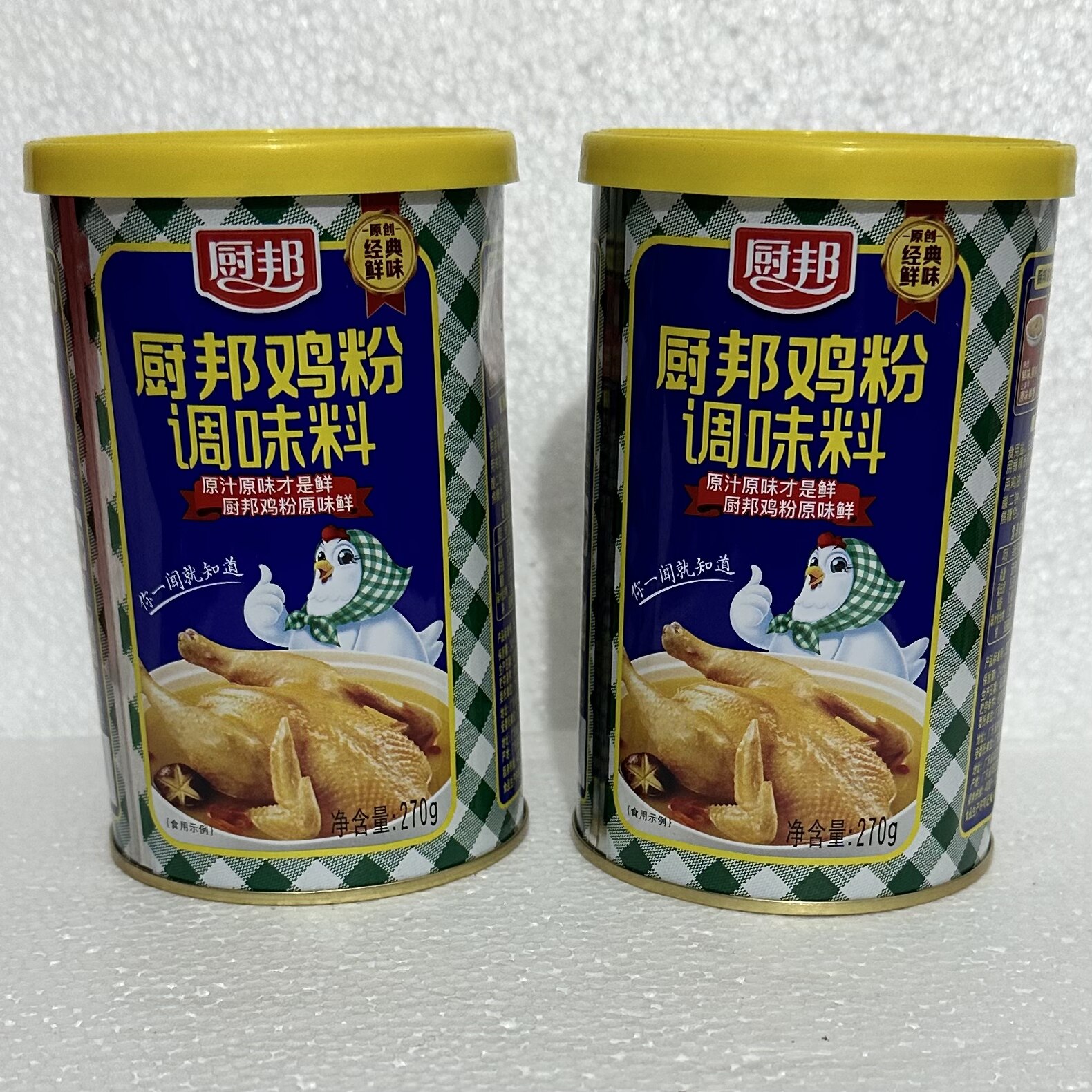 厨邦鸡粉鸡精粉270g厨房凉拌调味料家用罐装煲汤炒菜鸡精味精调味图片